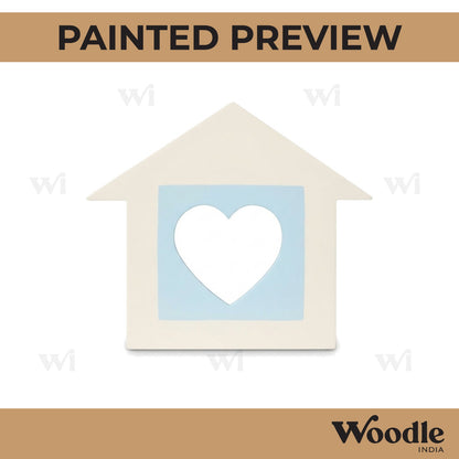 House Cutout MDF Design 1