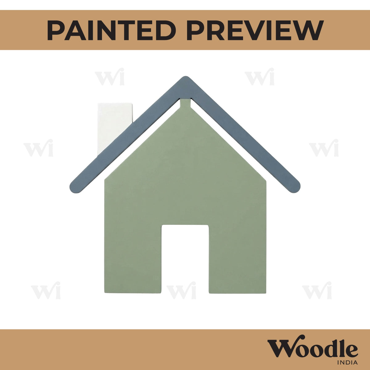 House Cutout MDF Design 10