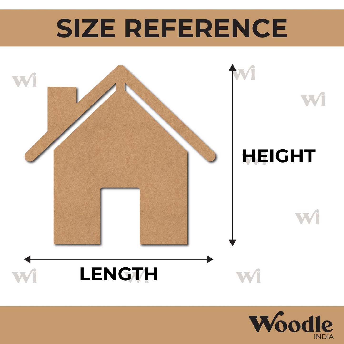 House Cutout MDF Design 10