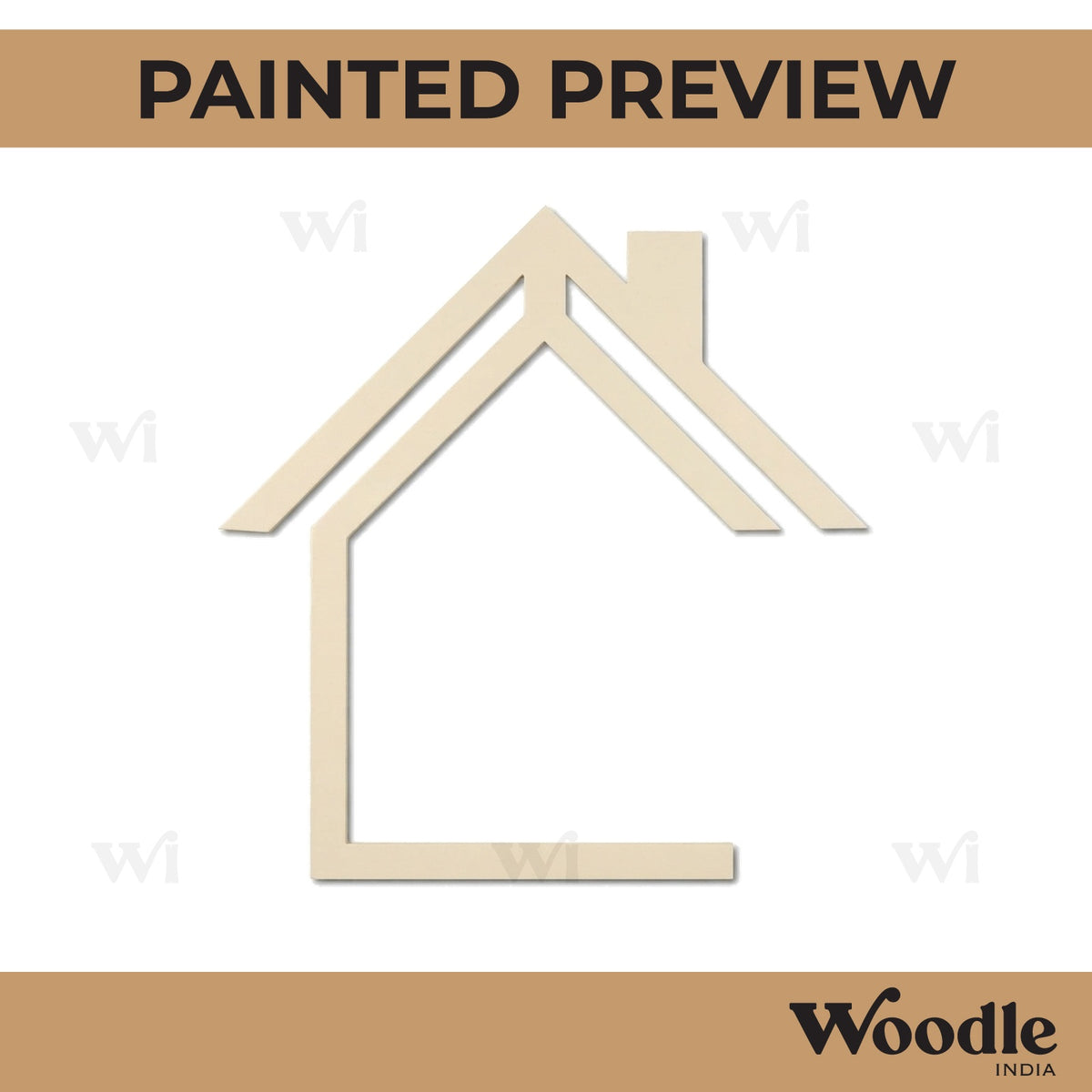 House Cutout MDF Design 11