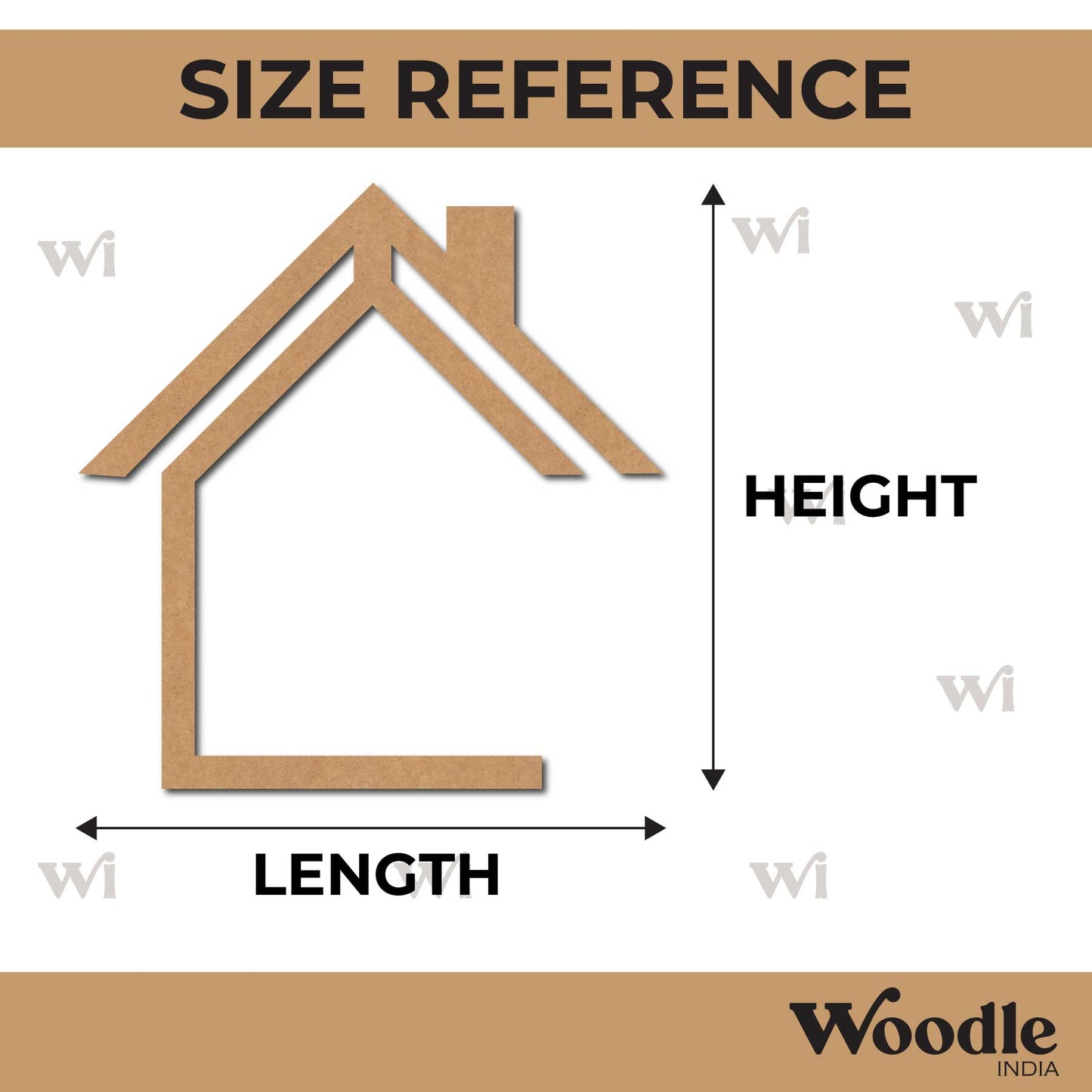 House Cutout MDF Design 11