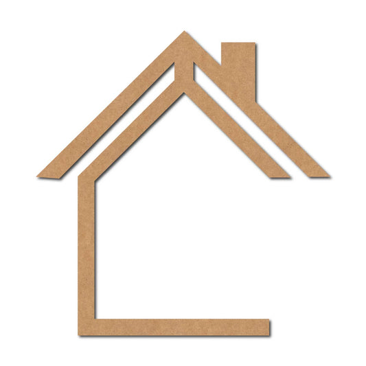 House Cutout MDF Design 11