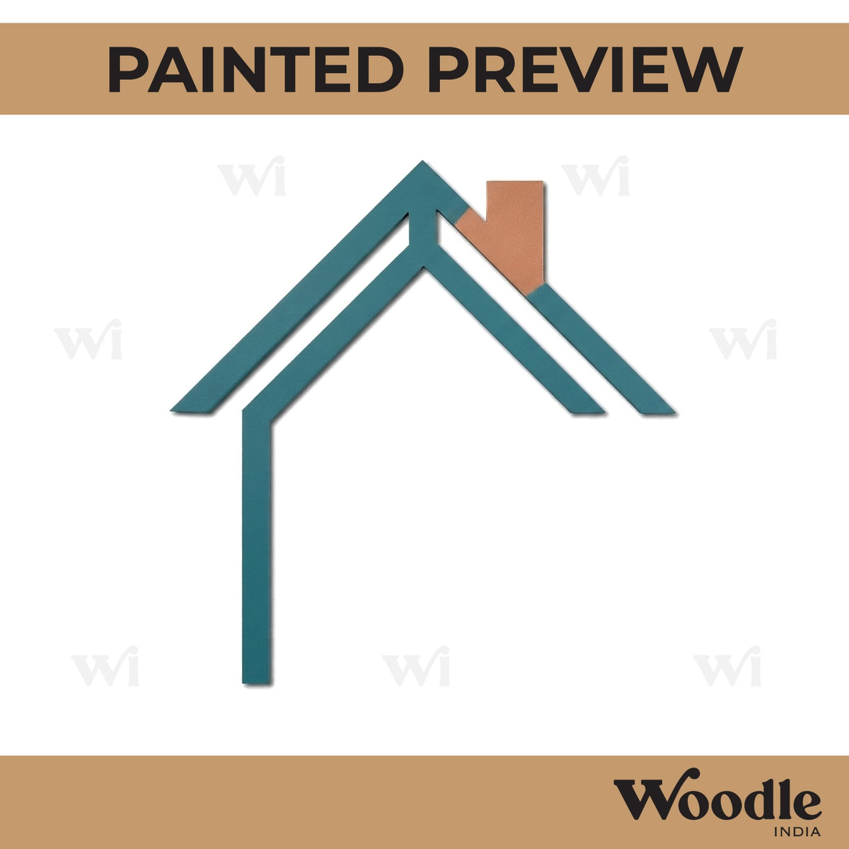 House Cutout MDF Design 12