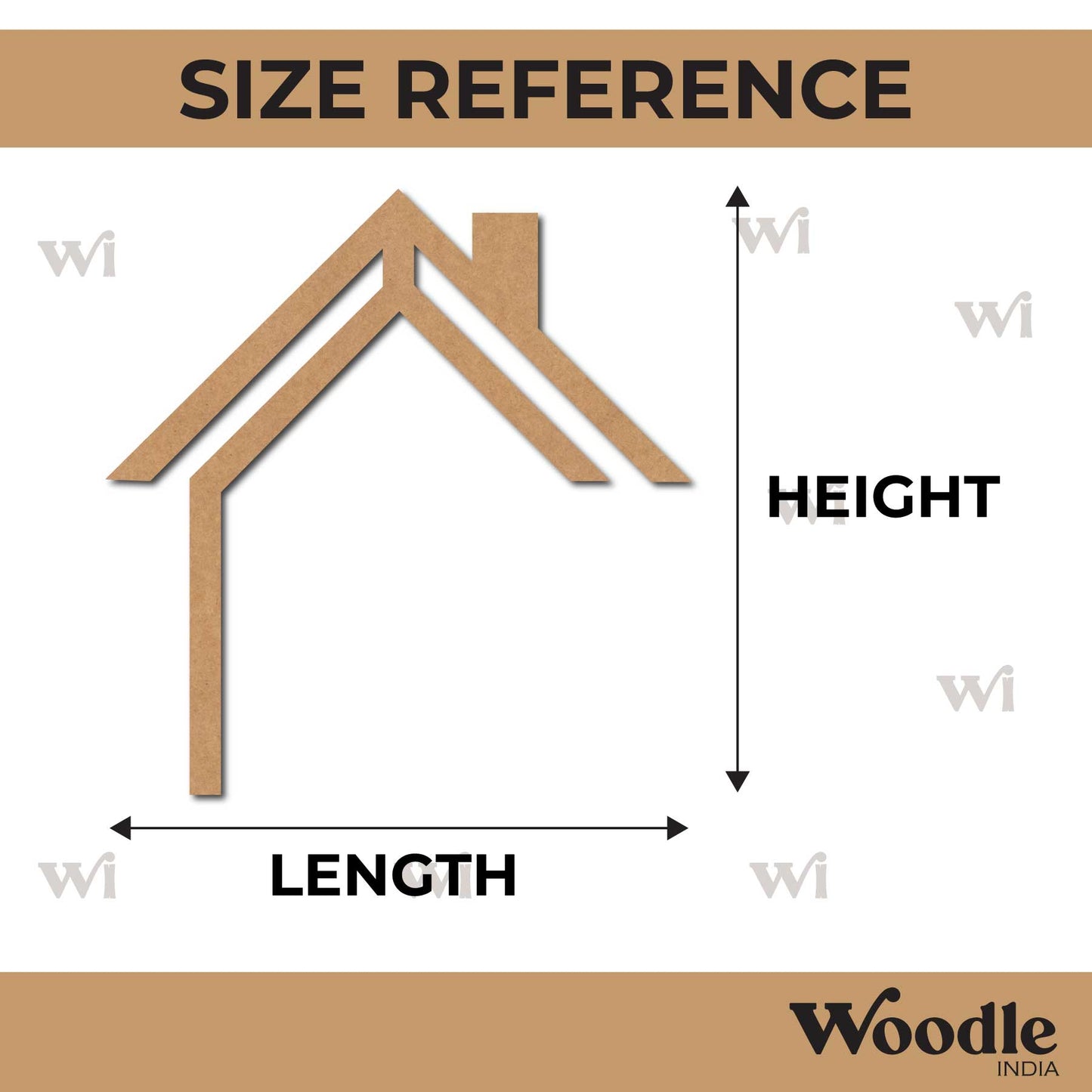 House Cutout MDF Design 12