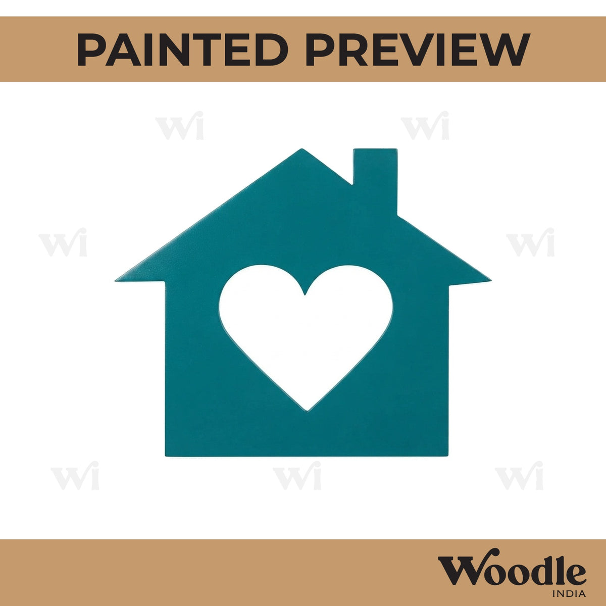 House Cutout MDF Design 13