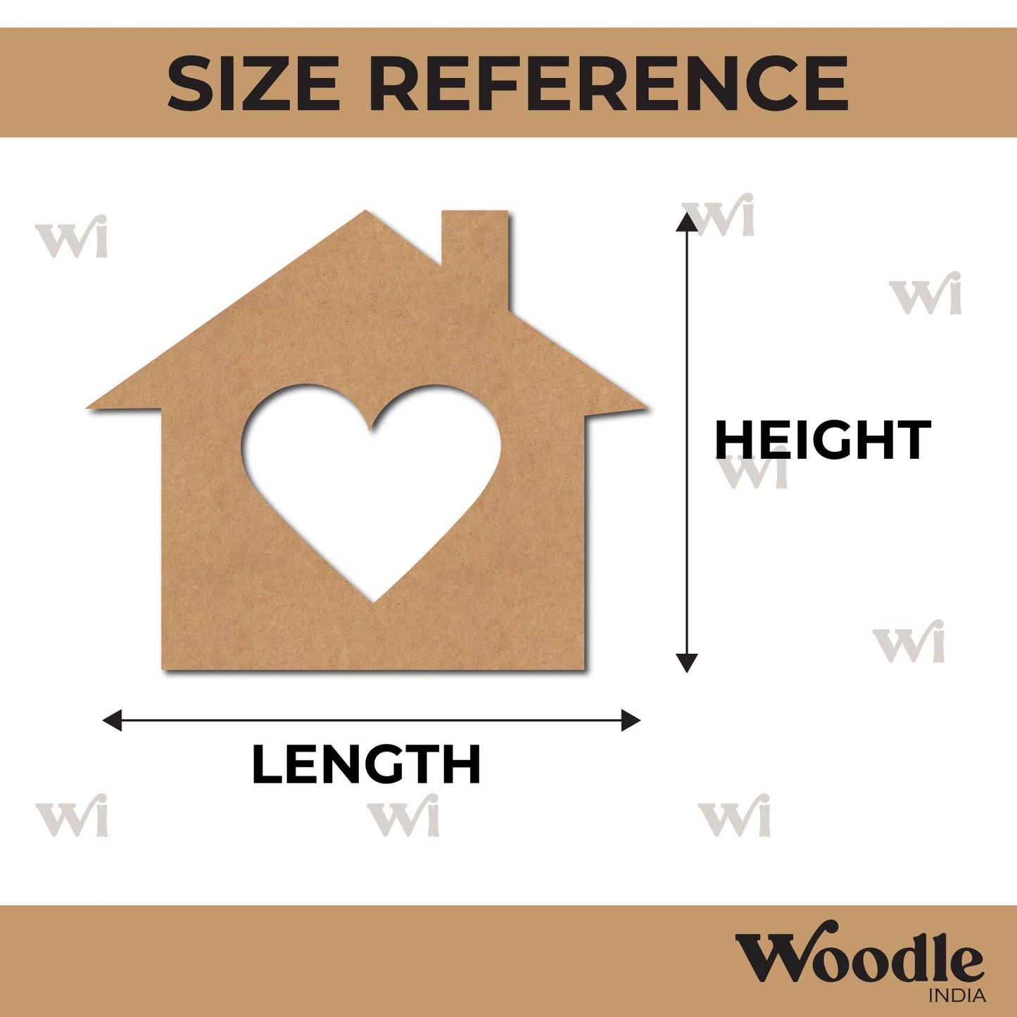 House Cutout MDF Design 13