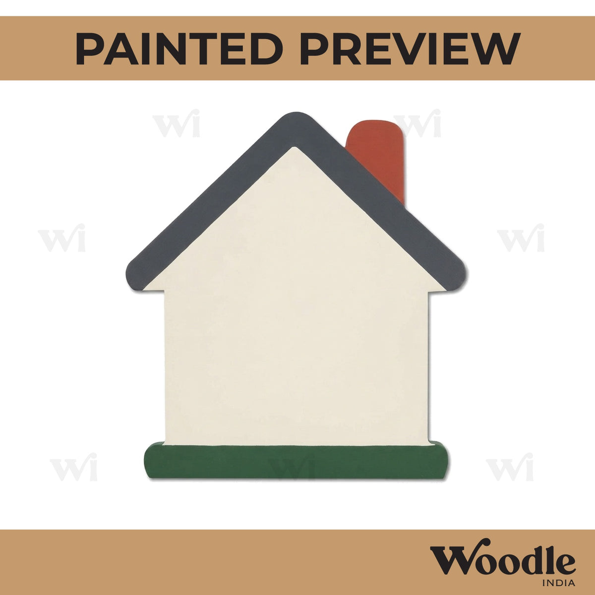 House Cutout MDF Design 14