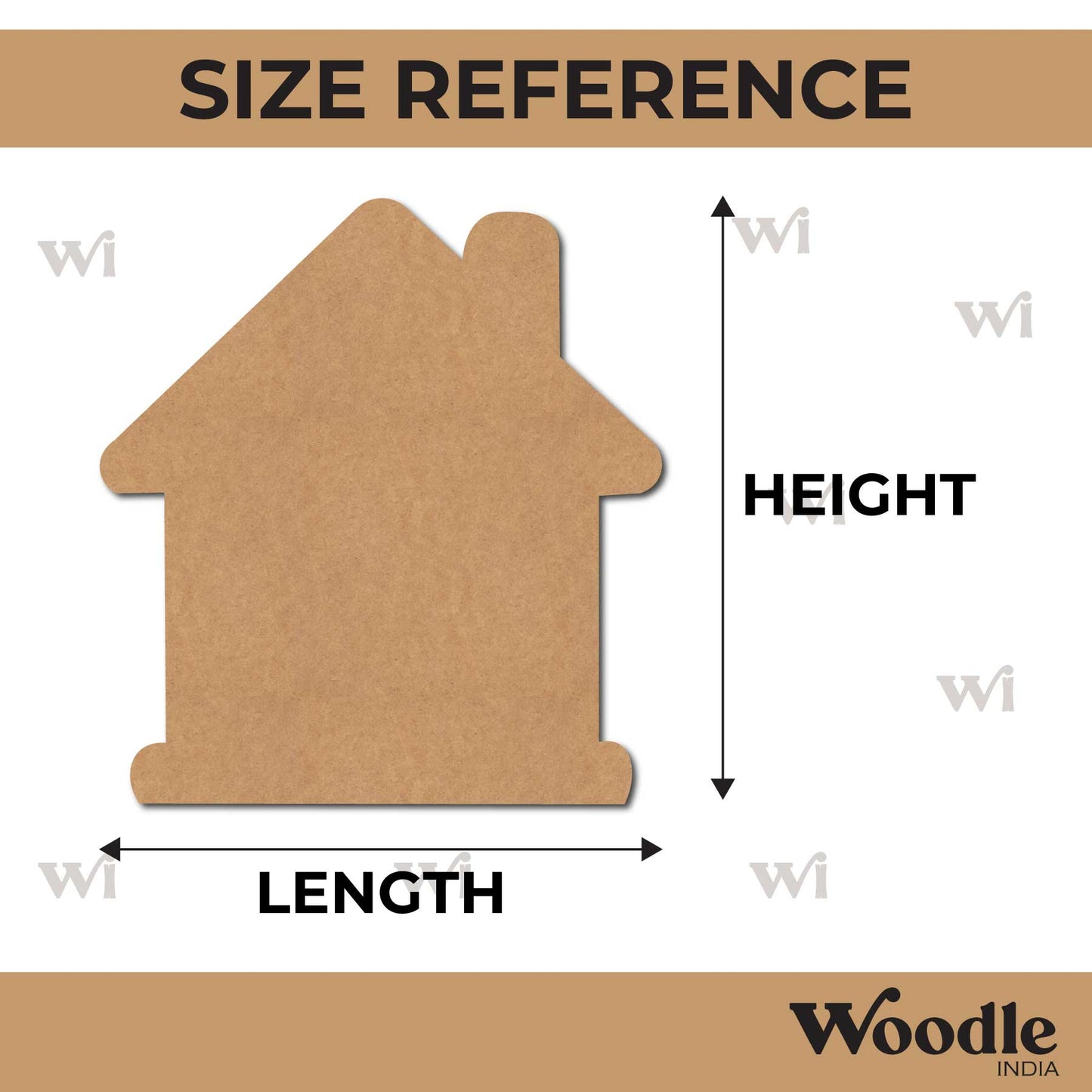House Cutout MDF Design 14