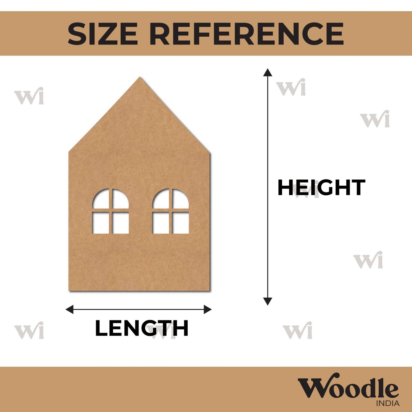 House Cutout MDF Design 15