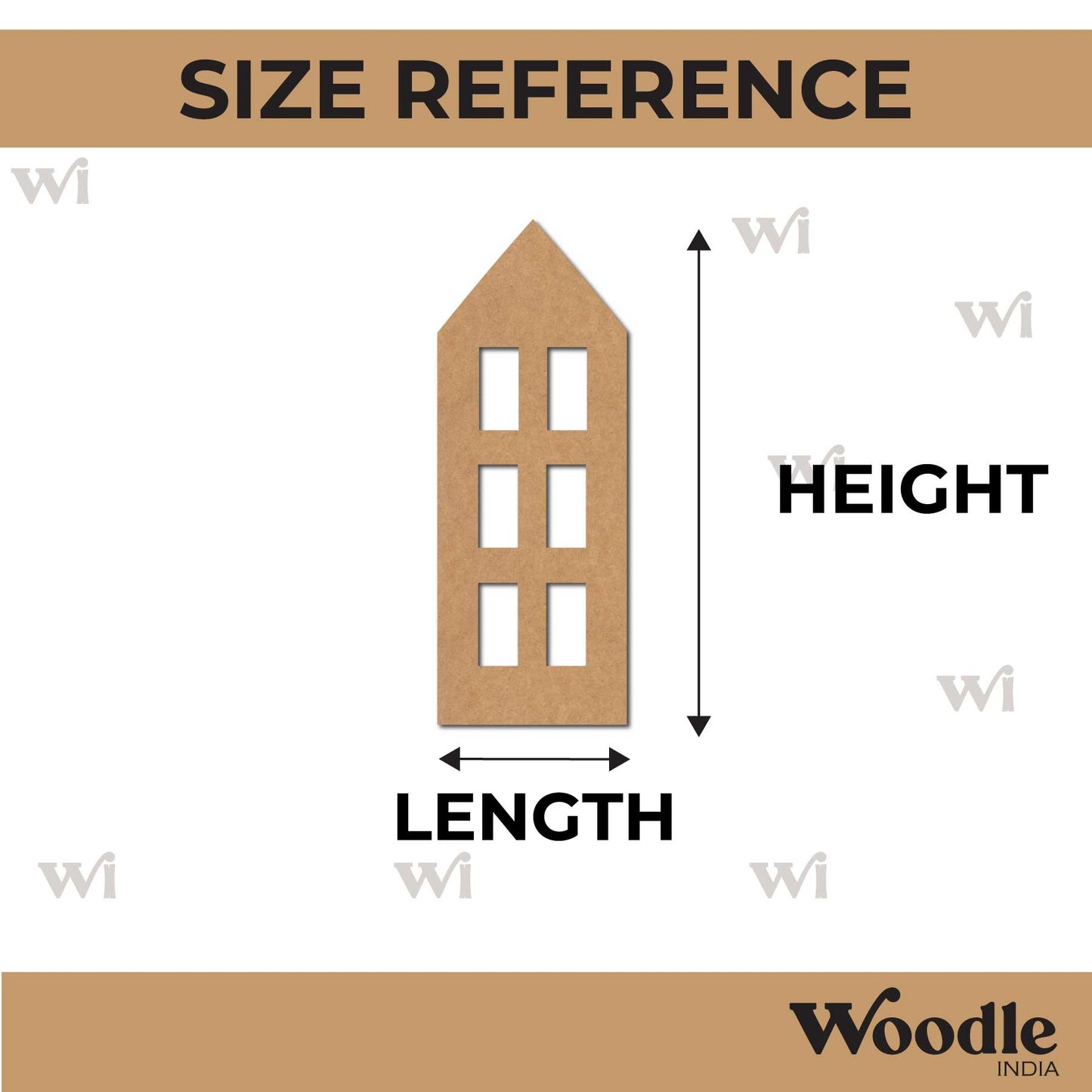 House Cutout MDF Design 17