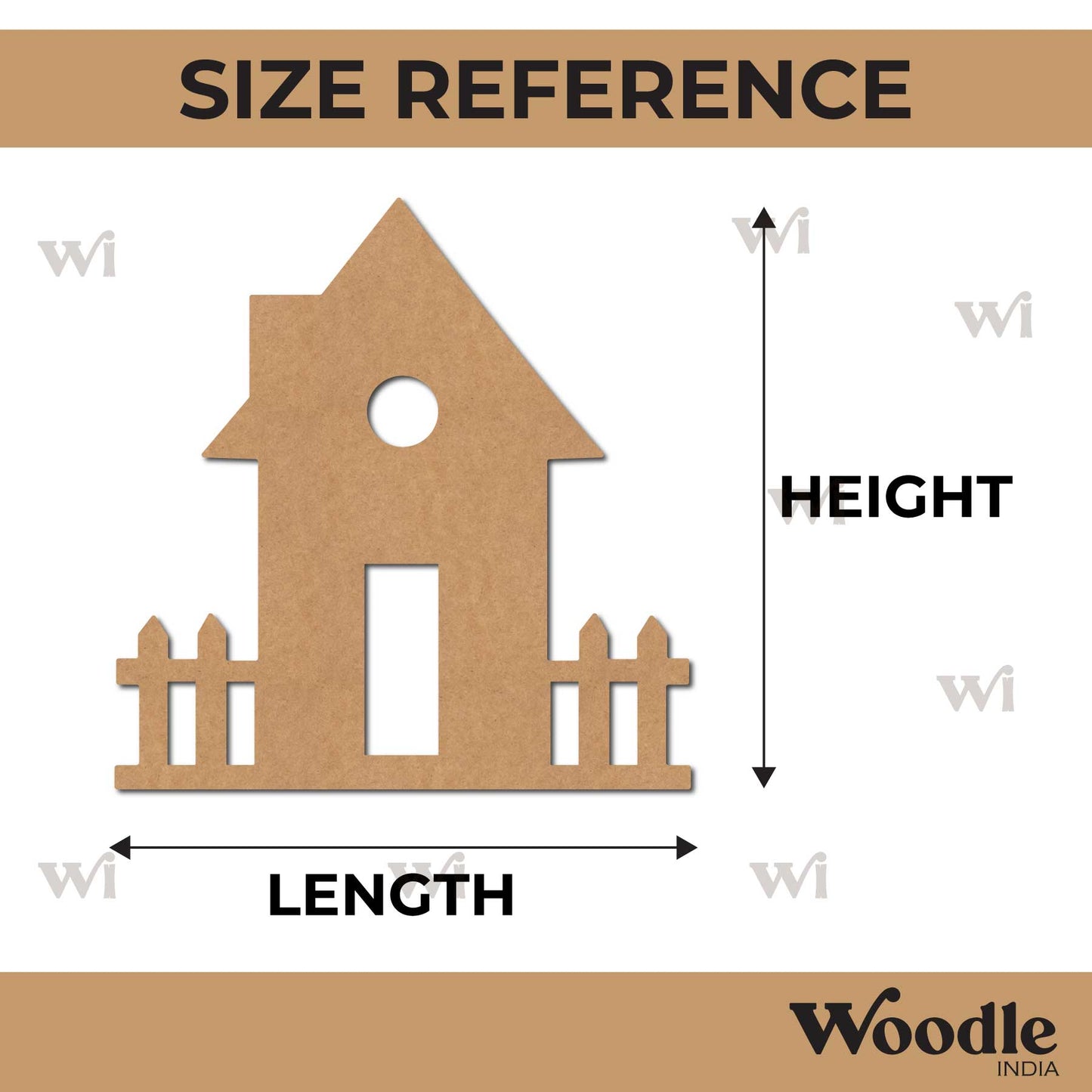 House Cutout MDF Design 19