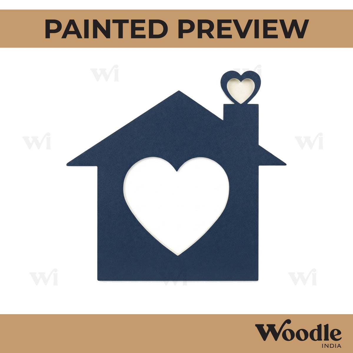 House Cutout MDF Design 2