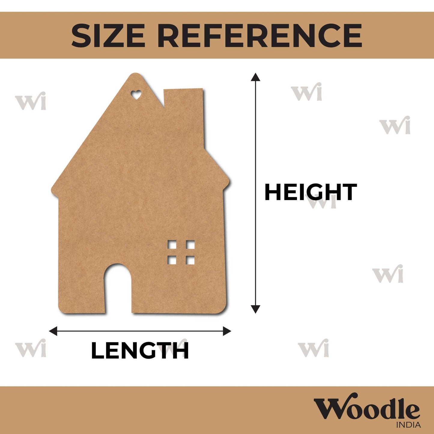 House Cutout MDF Design 20
