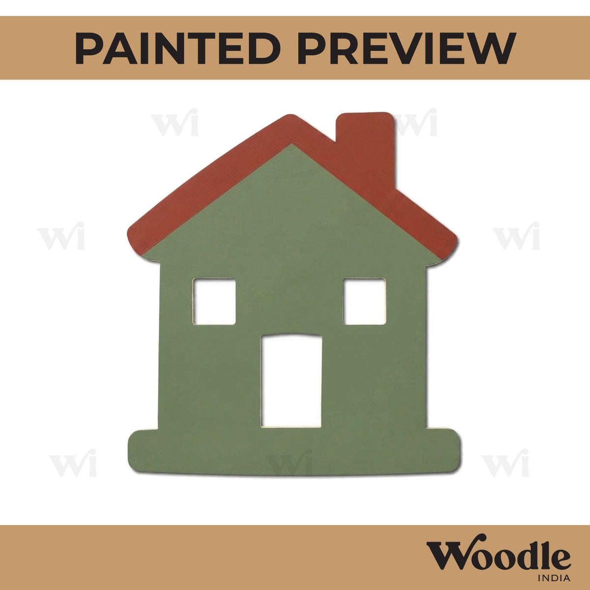 House Cutout MDF Design 21