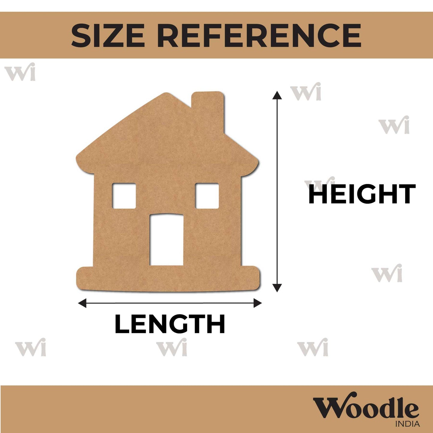 House Cutout MDF Design 21