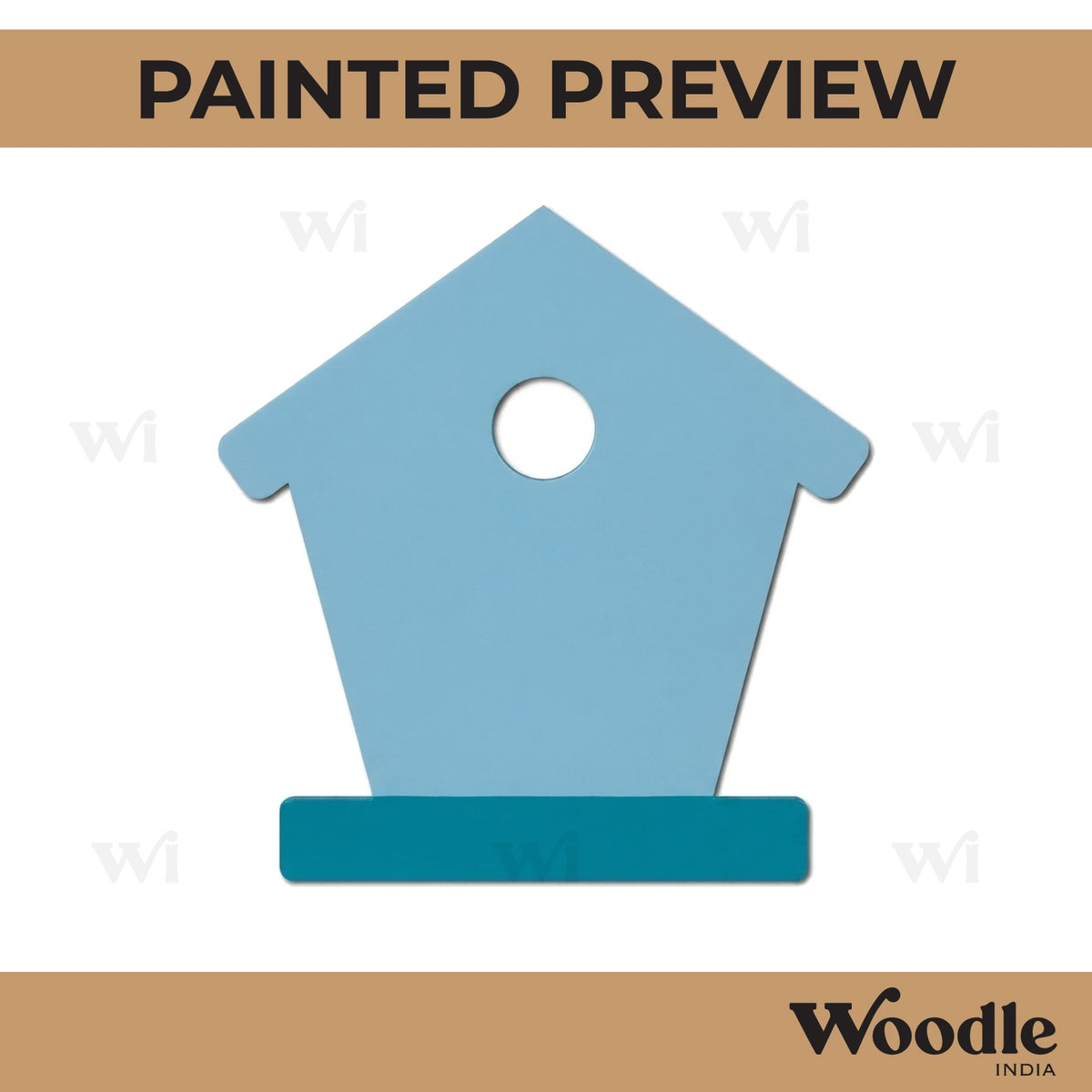 House Cutout MDF Design 3