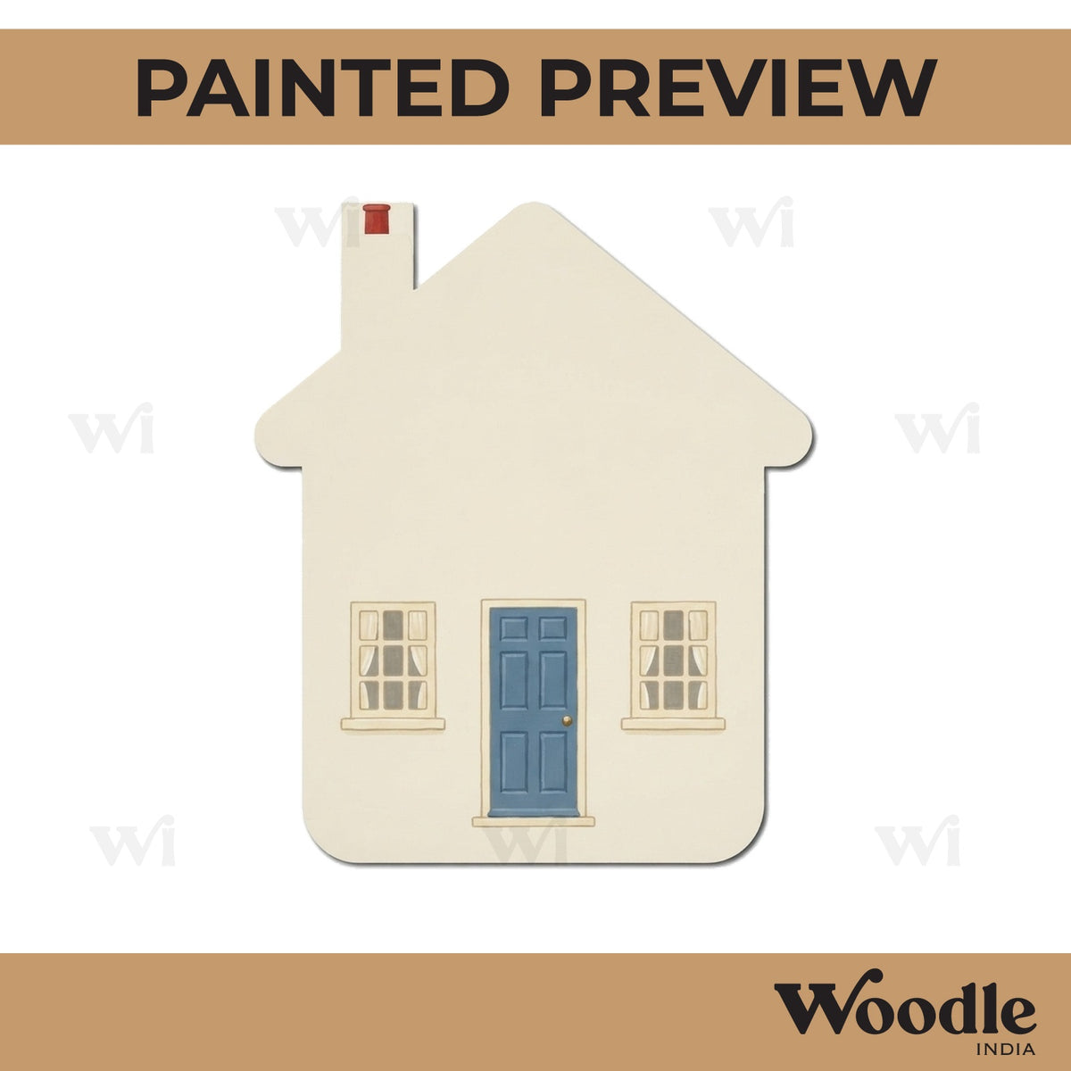 House Cutout MDF Design 7