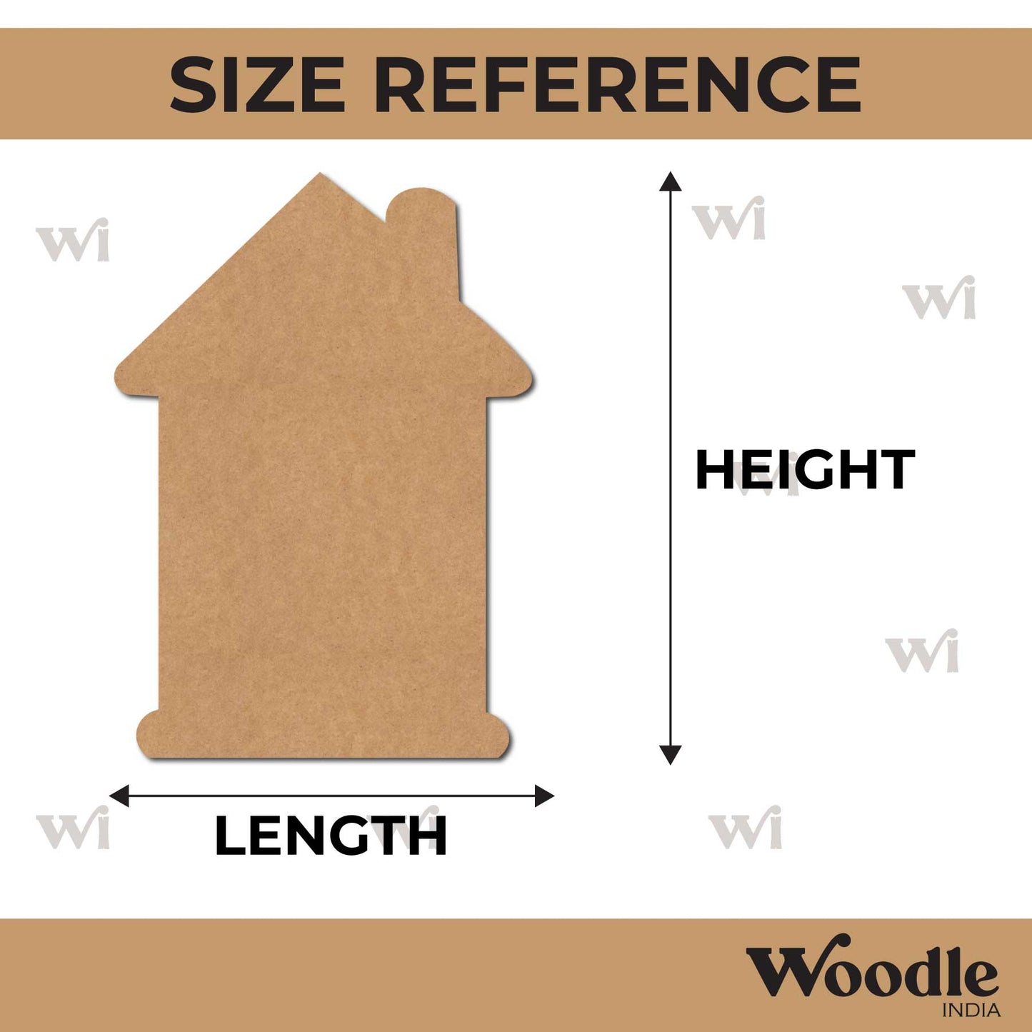 House Cutout MDF Design 9