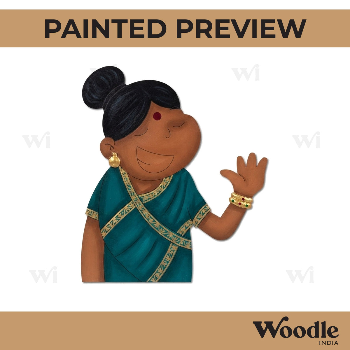 House Maid Pre Marked MDF Design 2