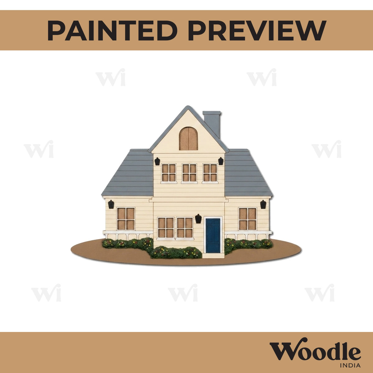 House Pre Marked MDF Design 1