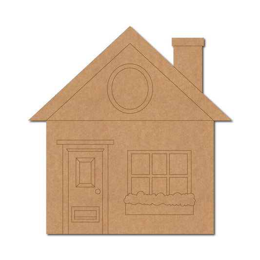 House Pre Marked MDF Design 3