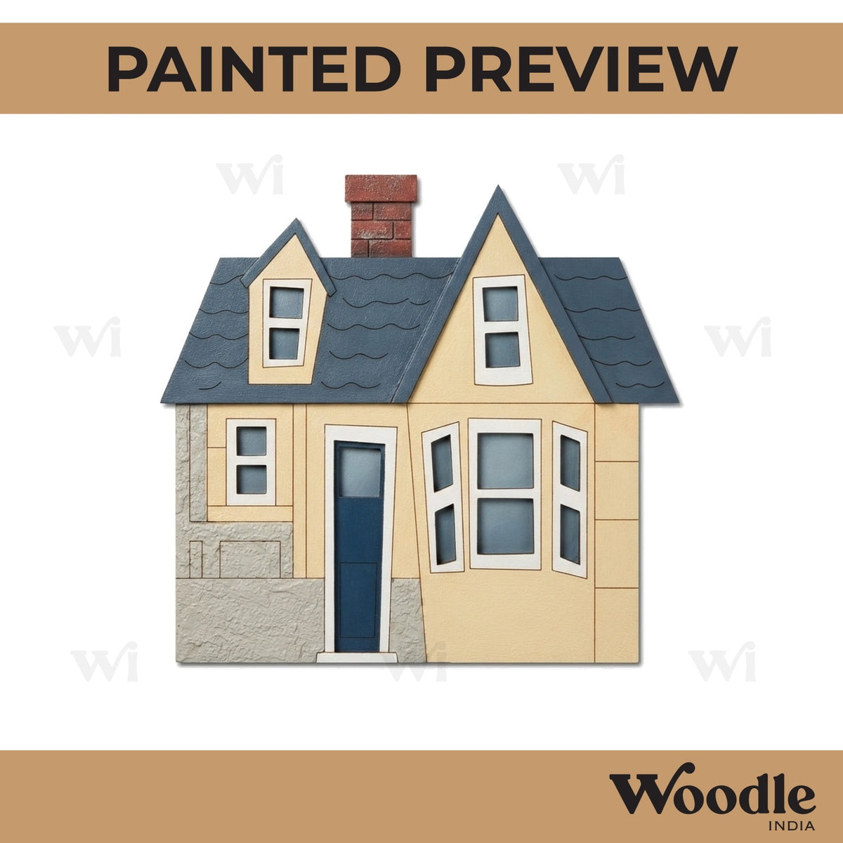 House Pre Marked MDF Design 6