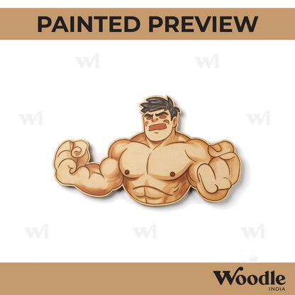 Hulk Marvel Avengers Pre Marked MDF Design 10