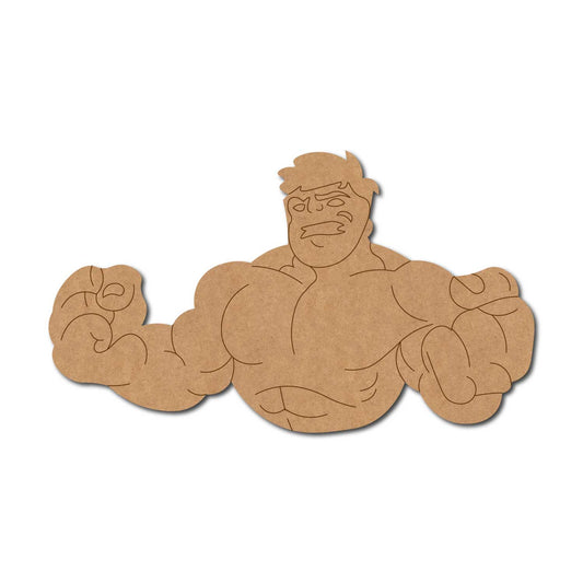 Hulk Marvel Avengers Pre Marked MDF Design 10