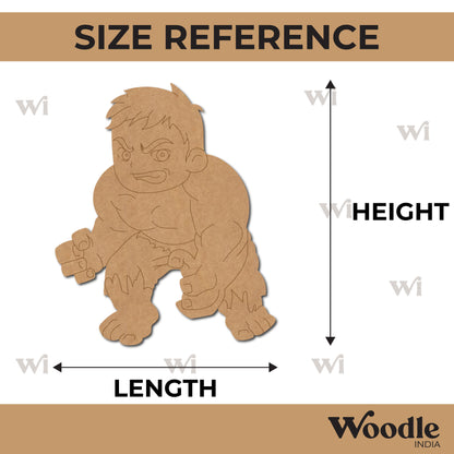 Hulk Marvel Avengers Pre Marked MDF Design 2