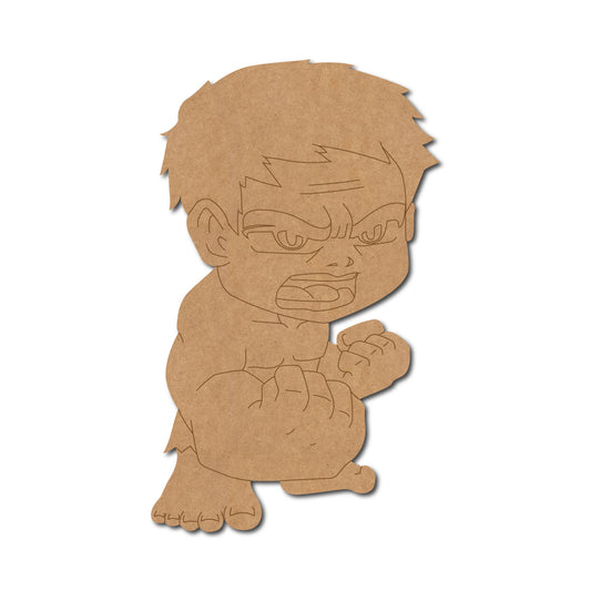 Hulk Marvel Avengers Pre Marked MDF Design 3