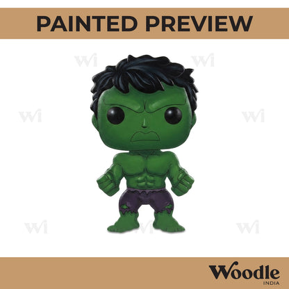 Hulk Marvel Avengers Pre Marked MDF Design 4