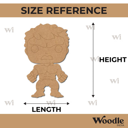 Hulk Marvel Avengers Pre Marked MDF Design 4