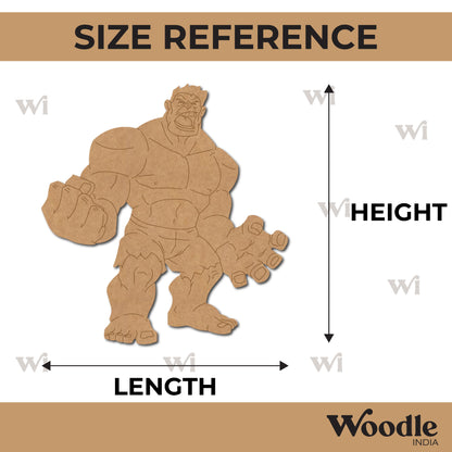 Hulk Marvel Avengers Pre Marked MDF Design 5