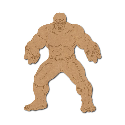 Hulk Marvel Avengers Pre Marked MDF Design 6