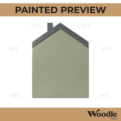 Hut Nameplate MDF Design 1