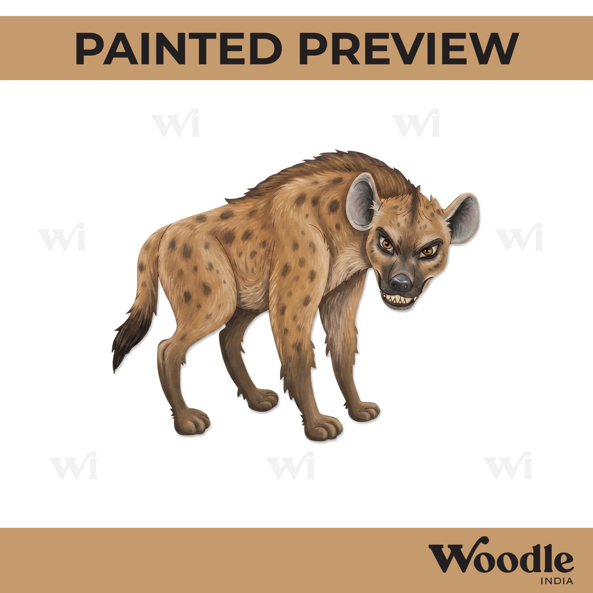 Hyena Pre Marked MDF Design 1