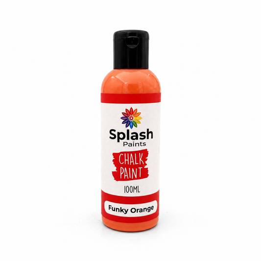 Splash Paints Chalk Paint Funky Orange 29