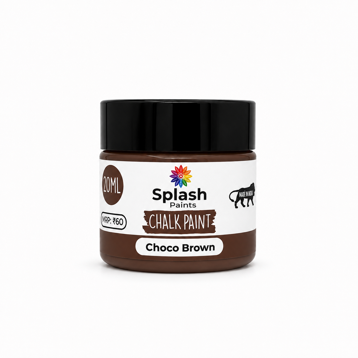 Splash Paints Chalk Paint Choco Brown 01