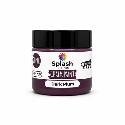 Splash Paints Chalk Paint Dark Plum 61