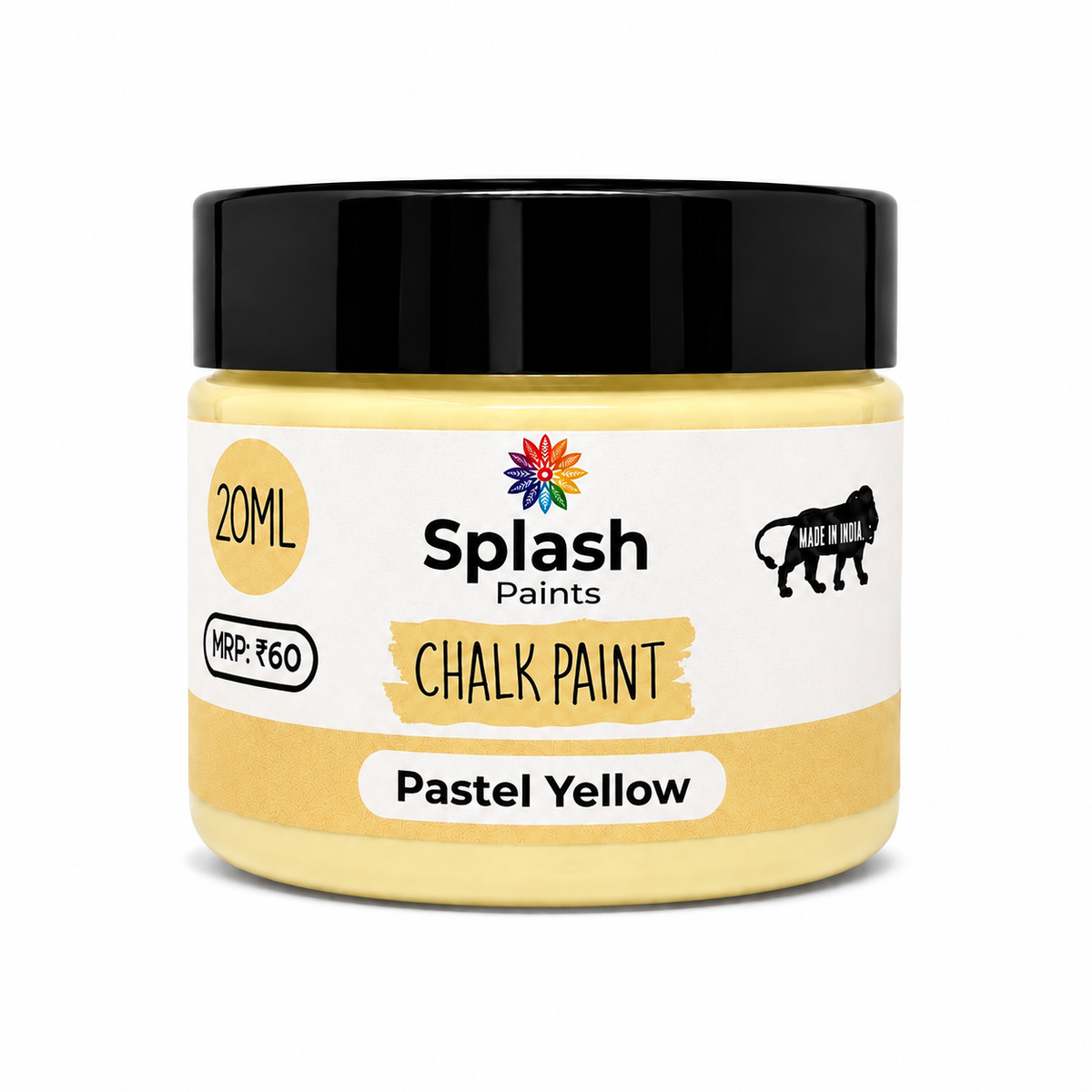 Splash Paints Chalk Paint Pastel Yellow 13