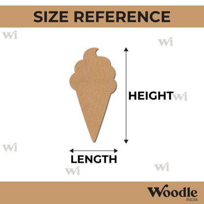 Ice Cream Cutout MDF Design 2