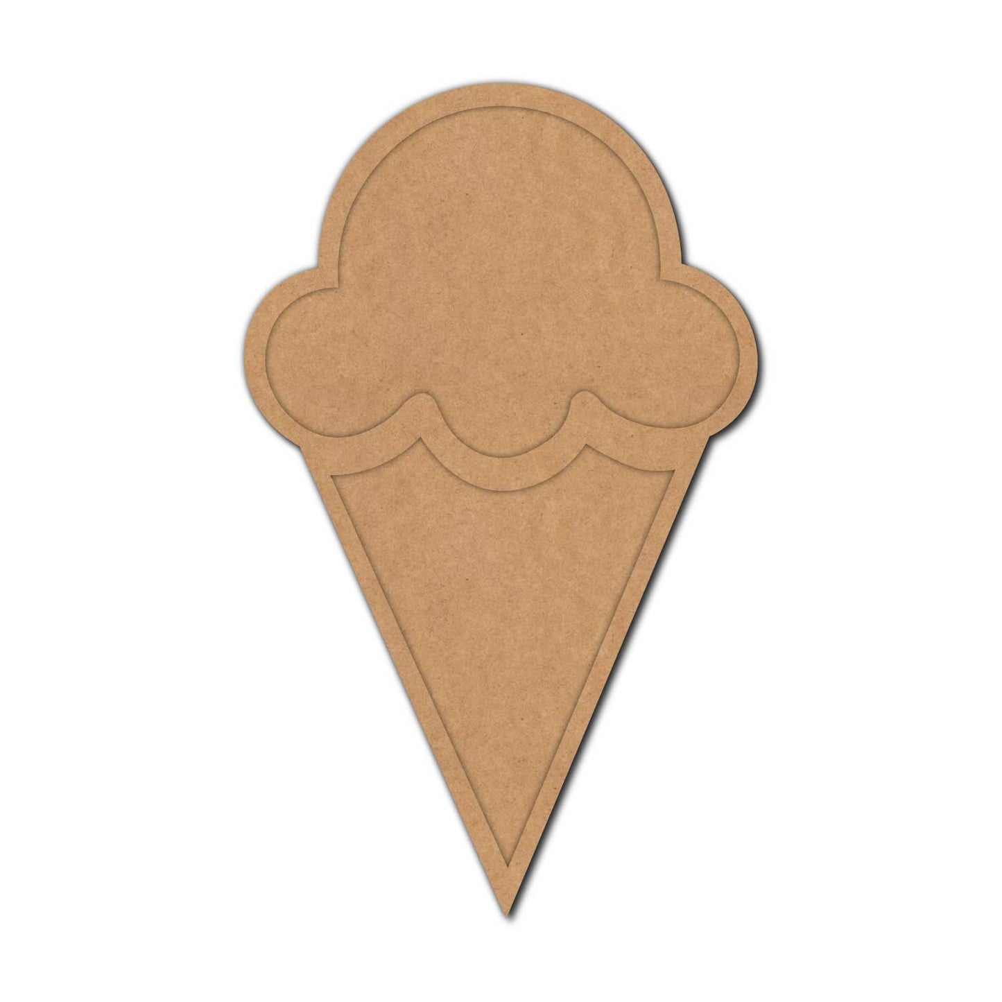Ice Cream Mosaic Art Base MDF Design 1