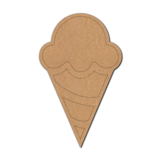 Ice Cream Mosaic Art Base MDF Design 2