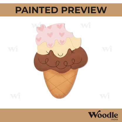 Ice Cream Pre Marked MDF Design 2