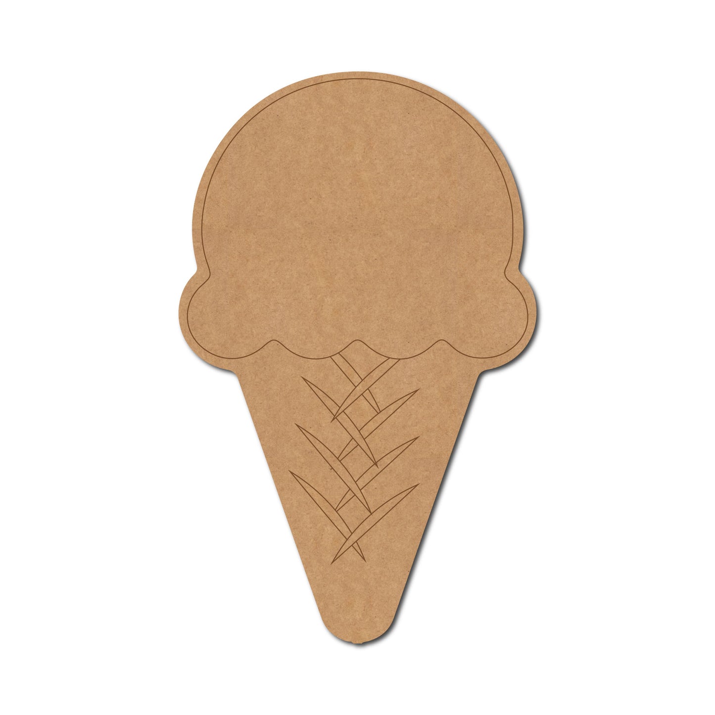 Ice Cream Pre Marked MDF Design 4