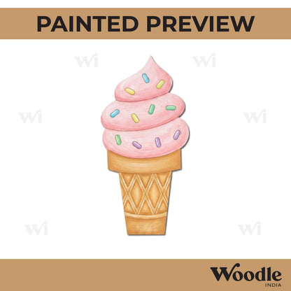 Ice Cream Pre Marked MDF Design 7