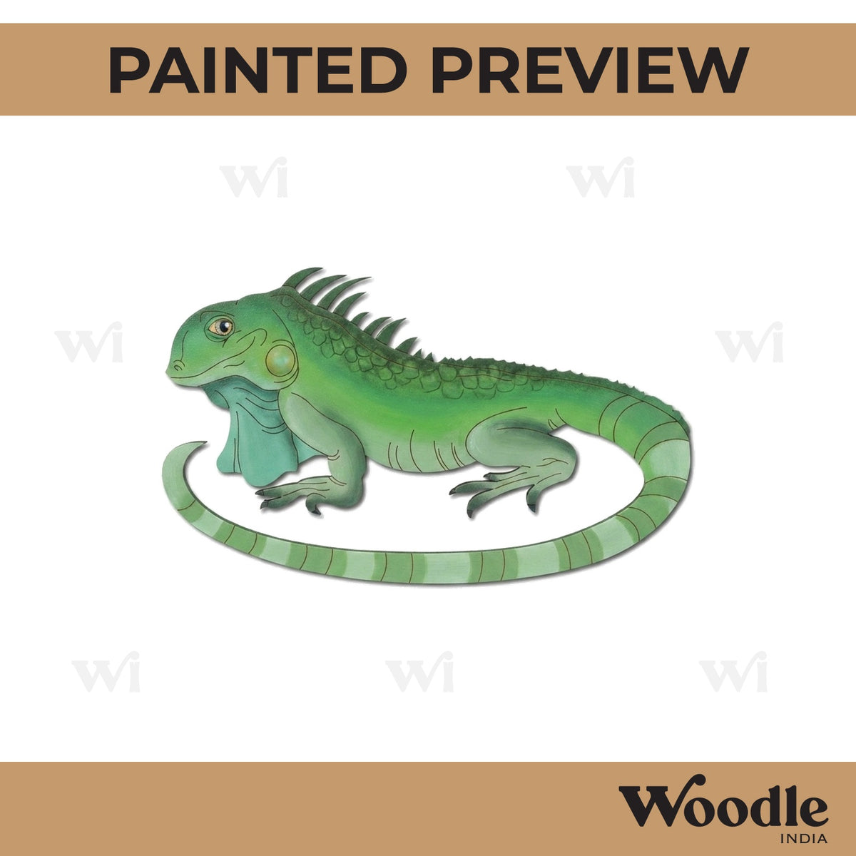 Iguana Pre Marked MDF Design 3
