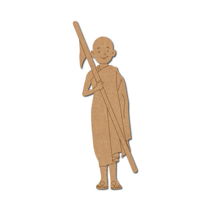 Indian Hindu Monk Pre Marked MDF Design 2