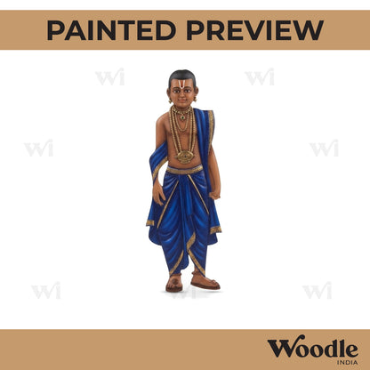 Indian Priest Pandit Pre Marked MDF Design 4