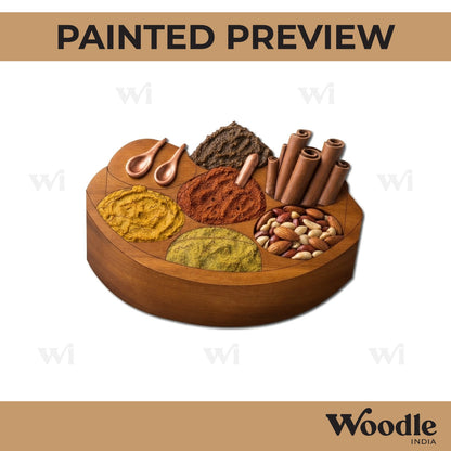 Indian Spices Pre Marked MDF Design 1